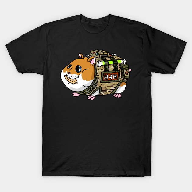 tactical hamster. T-Shirt by JJadx